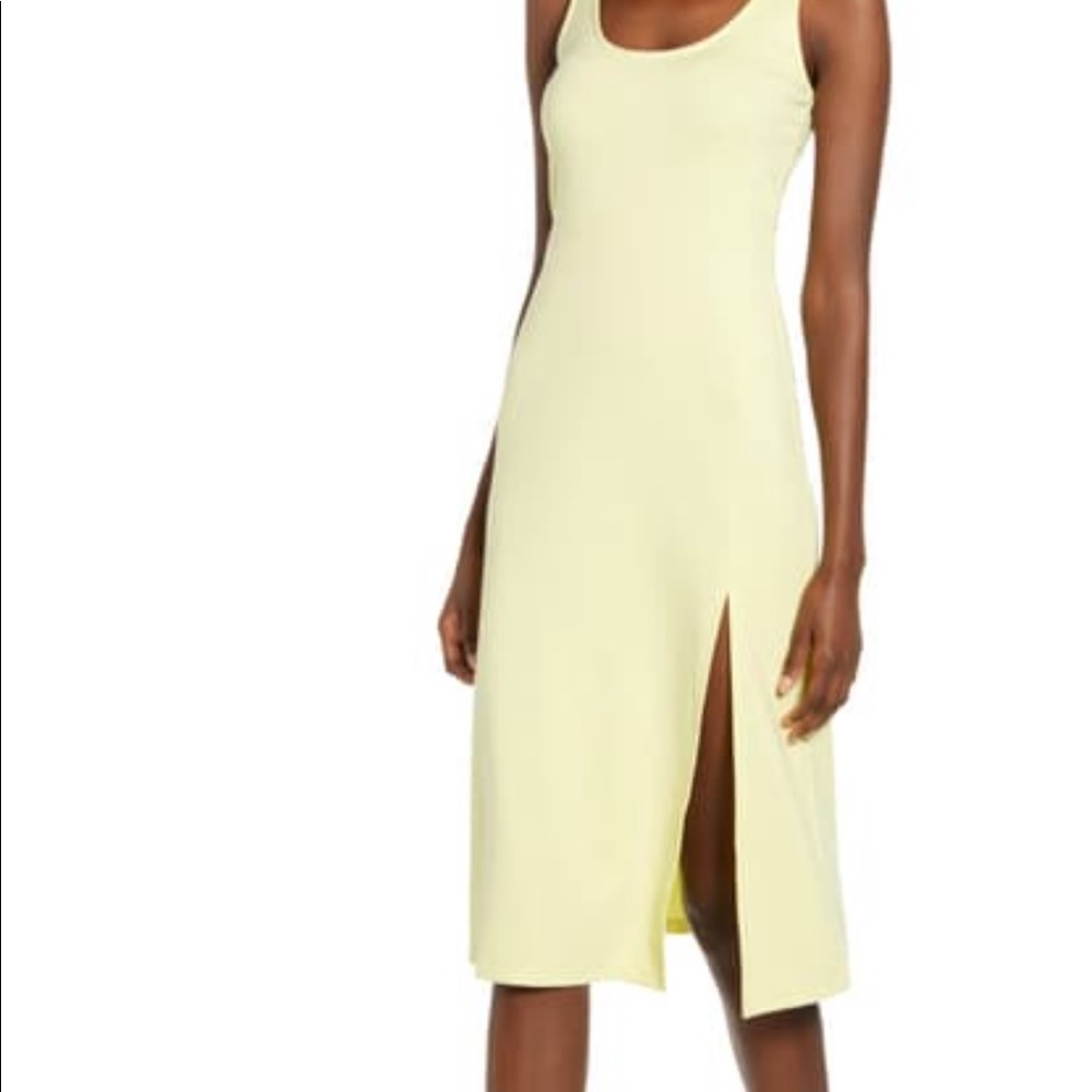 NEW LEITH Nordstrom-Scoop Neck Midi Dress
